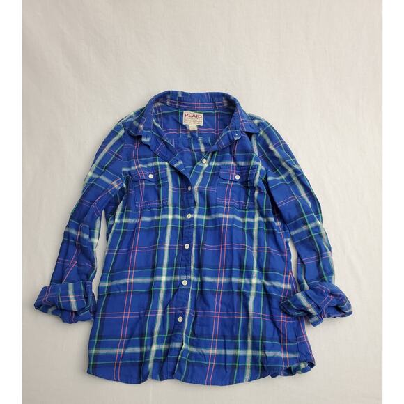 Plaid Shirt Size S Bundle Of 3 Hollister Old Navy Button Down Back To School - Picture 5 of 12